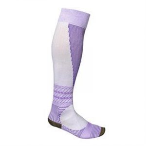 Fitness Mania - Boost Compression Socks - White/Purple