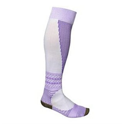 Fitness Mania – Boost Compression Socks – White/Purple