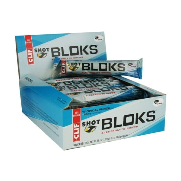 Clif Shot Bloks Energy Chews Box of 18 x 60g Fitness Mania