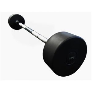 Fitness Mania - Commercial Fixed Rubber Barbell 25kg