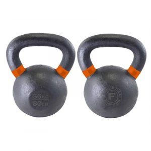Fitness Mania - Force USA Kettlebell 36kg - Black/Orange
