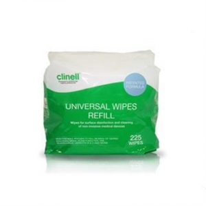 Fitness Mania - Clinell Universal Wipes 225's Refill