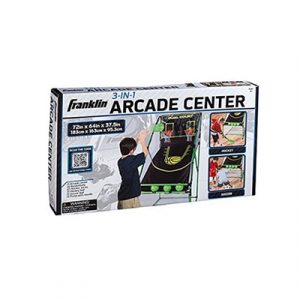 Fitness Mania - Franklin Sports 3 in 1 Arcade Game Centre