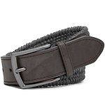 Fitness Mania - 35mm Cord Leather Belt