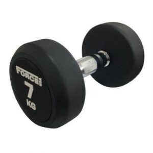 Fitness Mania - Force USA - Commercial Round Rubber Dumbbell - 27.5kg