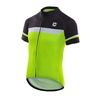 Fitness Mania – Cell Nero Fluo Cycling Jersey (Hi-Viz / Look good. Be seen.)
