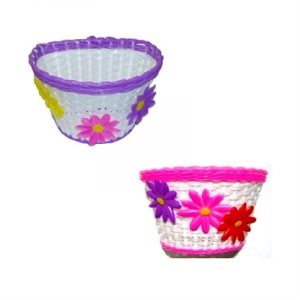 Fitness Mania - Flowers Front Basket for 12-16" Bikes