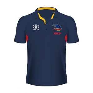 Fitness Mania - Adelaide Crows Ladies Bamboo Polo 2018