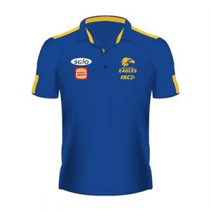 Fitness Mania - West Coast Eagles Ladies Player Polo 2018