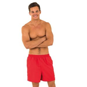Fitness Mania - Zoggs Penrith Mens Swimming Shorts - Hot Red