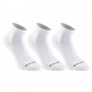 Fitness Mania - Adult Mid Sports Socks RS160 - 3 Pack - White
