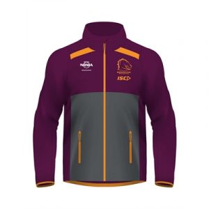 Fitness Mania - Brisbane Broncos Ladies Wet Weather Jacket 2019