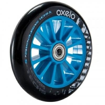 Fitness Mania – 1 x 125 mm Scooter Wheel with Bearings – Blue