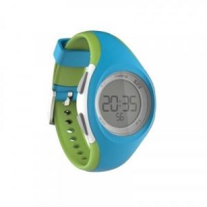 Fitness Mania - W200 S women and children's running watch timer blue and green