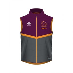 Fitness Mania - Brisbane Broncos Ladies Padded Vest 2019