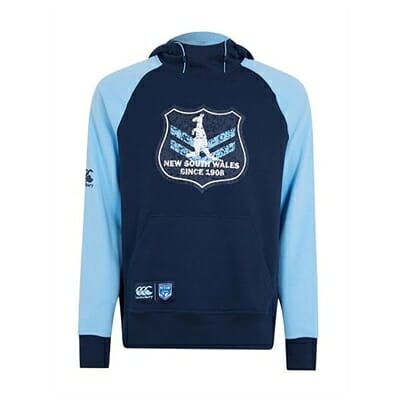 NSW Blues Origin Hoody Vintage Shield 2019 Fitness 