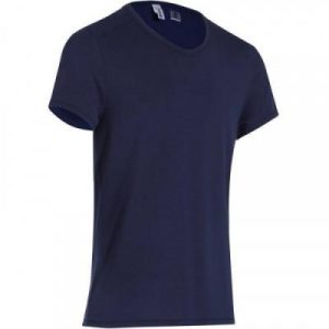 Fitness Mania - Active Slim Fit Short Sleeved Fitness T-Shirt Dark Blue