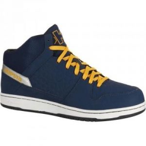 Fitness Mania - Adult Basketball Shoes Starever Mid  - Navy Blue Orange