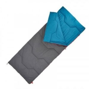 Fitness Mania - Arpenaz 10° Camping Sleeping Bag _PIPE_ Cotton - Blue