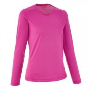 Fitness Mania - Women's Techfresh50 Long-Sleeved Hiking T-Shirt - Purple
