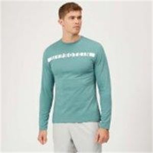 Fitness Mania - The Original Long Sleeve T-Shirt - Airforce Blue