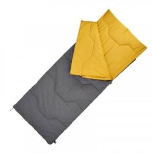 Fitness Mania - Arpenaz 10° C Camping Sleeping Bag _PIPE_ Yellow