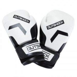 Fitness Mania - 300 Beginner Adult Training Boxing Gloves - White