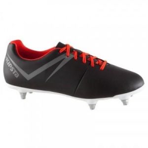 Fitness Mania - Adult Soccer Boots Soft Ground - Black