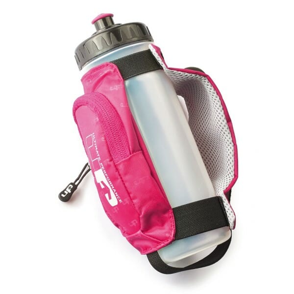 Fitness Mania – 1000 Mile UP Kielder Handheld Water Bottle – 600ml – Pink