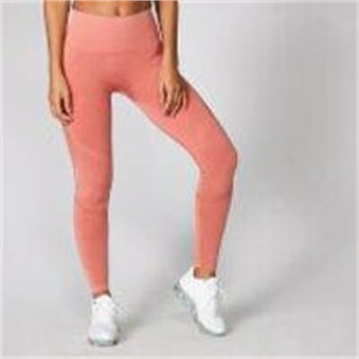 Fitness Mania – Acid Wash Leggings – Copper Rose  – XL
