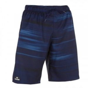 Fitness Mania - 100 long surfing boardshorts Cloud blue