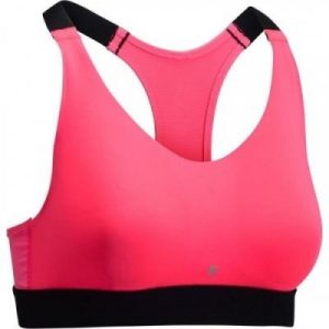 Fitness Mania - 500 Women's Cardio Fitness Sports Bra - Pink