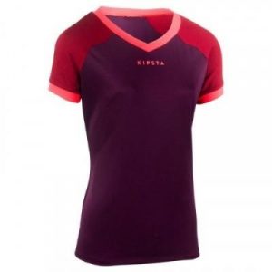 Fitness Mania - FH 500 Women's Rugby Jersey - Plum/Burgundy