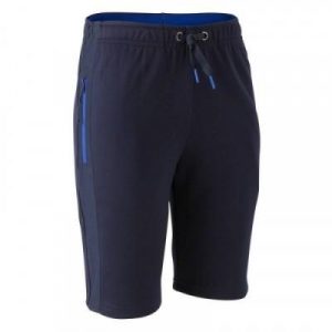 Fitness Mania - T500 Long Training Shorts - Navy Blue