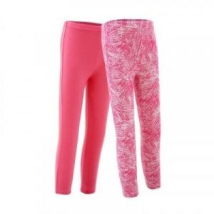 Fitness Mania - 500 Baby Gym Leggings Twin Pack - Pink Print