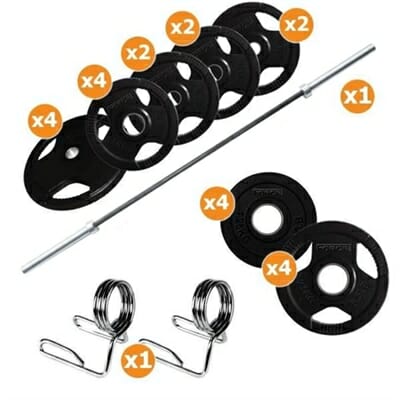 Fitness Mania – 195kg Barbell & Weights Pack