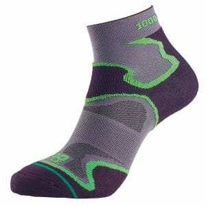 Fitness Mania - 1000 Mile Fusion Anklet Mens Sports Socks - Double Layer