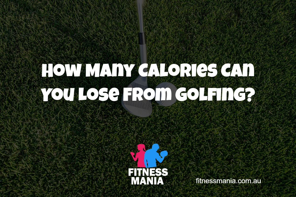 How many calories can you lose from golfing header