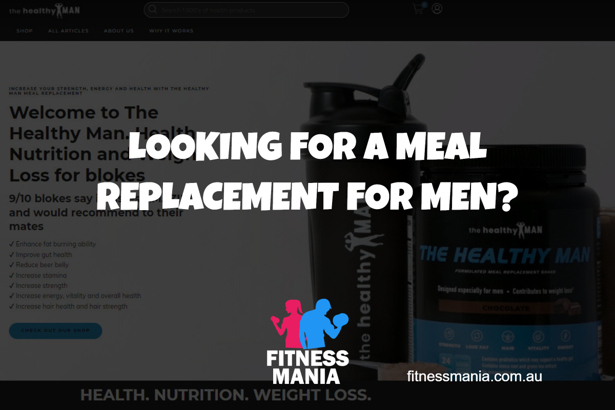 Fitness Mania - LOOKING FOR A MEAL REPLACEMENT FOR MEN header