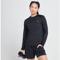 Fitness Mania -  MP Women's Run Life Training Long Sleeve T-Shirt - Black/ White - S