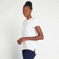 Fitness Mania -  MP Women's Composure Longline Short Sleeve Top - White