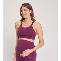 Fitness Mania – MP Women’s Maternity/ Nursing Sports Bra – Dark Purple – L