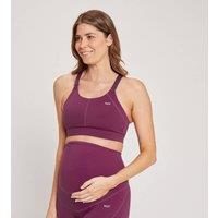 Fitness Mania - MP Women's Maternity/ Nursing Sports Bra - Dark Purple - XL